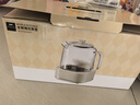 World Kitchen康宁养生壶全玻璃恒温壶家用多功能办公室煮茶器烧水壶花茶 1.2L1000W【玻璃壶+茶漏+炖盅】 实拍图