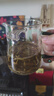 高茗 公道杯耐热玻璃透明一体月牙过滤茶水分离杯泡茶公杯分茶器茶具 月落公杯450ml 实拍图