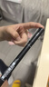 三菱（uni）0.1mm水性绘图针管笔 PIN-200美术设计描边笔勾线笔 黑杆黑芯 单支装 实拍图