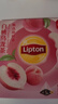 立顿（Lipton）果茶白桃乌龙茶花草花果茶独立三角茶包7包12.6g 实拍图