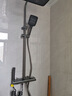 九牧王全铜恒温花洒全套家用一整套淋浴数显增压套装枪灰色卫浴十大品牌 K9-恒温枪灰色 免费上门安装 实拍图