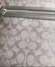 蔻驰（COACH）【品牌直供】男士CARRY ALL经典老花印花手拿包灰黑色人造革 实拍图