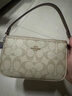 蔻驰（COACH）【官方授权店】coach女包Nolita腋下包斜挎麻将包送女友节日礼物 CW426IMXDM浅卡其色 实拍图