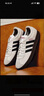 adidas T头鞋 VL COURT复古板鞋德训鞋男女阿迪达斯轻运动   灰色/黑色/红色(推荐女生选小半码)   46 实拍图