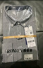 罗蒙（ROMON）纯棉牛津纺长袖衬衫男春秋中青年时尚职业工装衬衣1085灰色42 实拍图