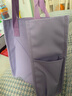 卡拉羊小学生补习袋拎书袋男女儿童美术袋学生补课包 薰衣草紫  实拍图