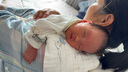 babycare新生儿枕头云片枕婴儿透气宝宝抗菌枕0-6月可机洗 云端气球兔 实拍图
