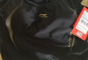 李宁（LI-NING）泳衣女专业训练连体平角游泳衣女士时尚大码泳装011 黑金 XXL  实拍图