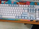 机械革命 耀·K330机械键盘 有线键盘游戏键盘 104键混彩背光键盘 全键无冲 电脑键盘 白蓝色 红轴 实拍图
