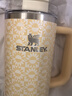 STANLEY巨无霸吸管杯水杯保温杯大容量办公不锈钢杯子887ML-黄油向日葵 实拍图