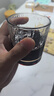 青苹果洋酒杯6只 锤纹烈酒杯威士忌酒杯 玻璃杯水杯饮料杯220ml 实拍图