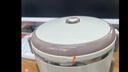 【带饭必备】饭盒带盖上班族保温密封饭盒不锈钢大容量学生便当盒 【热卖单品】乳白色2层 实拍图