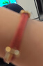 周大福女款 配件不锈钢扣手绳/尼龙钢丝绳 21.25cm AX82 实拍图