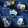 婴儿玩具新生儿摇铃可啃咬牙胶安抚音乐节奏手抓乐器抓握训练5件套礼盒幼儿周岁3-6-12个月宝宝生日礼物 实拍图