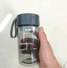 富光夏季女运动水杯儿童便携杯男生夏天杯子乐然随手杯 灰黑色 430ml 实拍图