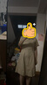 森马连衣裙女收腰衬衫裙复古休闲夏季美拉德纯色短裙101324114030 实拍图