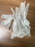 乌斯京一次性手套PVC手套中码100只食品级实验美容清洁烘焙餐饮厨房手套 实拍图