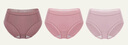 全棉时代女士内裤纯棉性感内裤女蕾丝三角裤 浆果梅子+幽兰粉+花蕾粉 160 实拍图