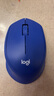 罗技（Logitech）M330 静音鼠标 无线鼠标 办公鼠标 右手鼠标 蓝色 带无线2.4G接收器 实拍图