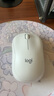 罗技（Logitech）M221 轻音鼠标 无线鼠标 办公鼠标 对称鼠标 带无线微型接收器 米白色 实拍图