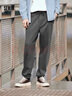 森马（Semir）【大促福袋】休闲裤男女简约百搭长裤夏季运动风潮流裤子 男-A款褐灰 【基础束脚】 L 实拍图