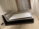 汤森云朵悬浮真皮床2025新款主卧高端大气意式极简婚床轻奢可调节靠包 S级【头层摔纹皮】床+1柜 【15cm钢木排骨架】1.5*2.0m 实拍图