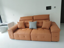 BOJO电动功能沙发床一体两用2025新款小户型客厅意式真皮艺劳伦斯9012 2.6m三人位（三电动） 接触面真皮 实拍图