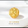 六福珠宝 足金满天星黄金转运珠路路通串珠 计价 G01G0010DS 约0.95克 实拍图