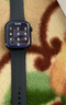 Apple/苹果 Watch Series 10 智能手表GPS款42毫米亮黑色铝金属表壳黑色运动型表带S/M MX1M3CH/B 实拍图