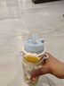 babycare儿童水杯吸管杯双饮二合一户外运动水壶上学大容量PPSU-满杯600ml 实拍图
