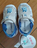 巴布豆（BOBDOG）宝宝凉鞋男童学步鞋1-3岁2婴幼儿夏天软底儿童凉鞋女童机能稳步鞋 BBB263白兰 23 鞋内长15.5cm 晒单实拍图