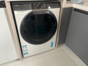 海尔（Haier）旗舰新品云溪白579超薄全嵌滚筒洗衣机10kg直驱精华洗2.0智能投放除菌螨525mm大筒径以旧换新 AI智慧洗+速洗+羊毛羽绒洗+顽渍洗+预约+桶自洁 实拍图