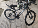 永久（FOREVER）山地自行车男越野单车变速赛车26英寸学生成年大人女成人 钢架辐条-黑银【京仓速发 当/次日达】 27.5寸27速【适合:165-185cm】 实拍图