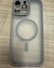 ROCK适用苹果16 Pro手机壳iPhone16Pro保护套磁吸Magsafe防摔镜头全包精孔硅胶简约不粘指纹黑色 实拍图