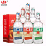 永丰牌北京二锅头金奖小方瓶清香型白酒出口小方瓶三色42度500ml*6瓶 实拍图