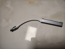 较洋适用于笔记本电脑USB3.0扩展器type-c拓展坞matebook14/se版/13s转换 灰色USB接口【鼠标键盘/移动硬盘/U盘等 实拍图