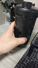 贝瑟斯摇摇杯运动健身水杯蛋白粉搅拌杯奶昔杯子代餐杯瑶瑶杯680ML黑色 实拍图