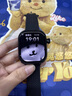 华为康品牌5G儿童电话手表智能插卡可视频定位防水青少年儿童手表6-12岁初高中学生旋转双摄z10智能手表 耀黑190°摄像+256原核处理器+大内存NFC 实拍图
