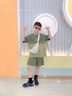 迪士尼宝宝男童夏装套装2025新款儿童中大童男孩渐变帅气短袖两件套秋季童装 灰色 偏蓝灰 160 建议150-160cm12-13岁cm 实拍图