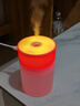 加湿器家用空气加湿器净化器空调房加湿器usb便携式办公学生宿舍补水孕妇婴儿卧室生日礼物女 【旗舰款】樱花粉-七彩氛围灯 实拍图