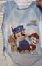 汪汪队立大功（PAW PATROL）儿童罩衣防水画画衣围裙吃饭围兜无袖幼儿园反穿衣A1173蓝色 S 实拍图