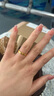 周生生足金Amore黄金戒指女款开口戒求婚结婚78036R计价3.65克 实拍图