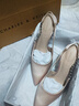 CHARLES&KEITH质感链条尖头高跟凉鞋子女鞋生日礼物女送女友CK1-60280377 Beige米色 38 (245) 实拍图