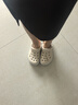 卡骆驰crocs洞洞鞋贝雅卡骆班轻便耐磨一脚蹬休闲鞋|205089 白/深蓝-126 37 /38(230mm) 实拍图