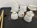 琦轩源茶盘家用托盘茶具沥水现代轻奢干泡台仿乌金石茶台蓄排水大号 实拍图