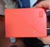 西部数据（WD）4TB 移动硬盘 USB3.0 My Passport随行版2.5英寸 红 机械硬盘 笔记本电脑外接 大容量加密存储 实拍图