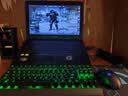 雷蛇（Razer） 黑寡妇蜘蛛Blackwidow X系列游戏机械键盘 黑色（绿轴 雷云2 悬浮键） X竞技版(小蜘蛛)-87键单色绿光 实拍图