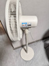 美的（Midea）电风扇落地扇家用大风量 远距强风电扇 立式轻音节能可定时降温 【7叶触屏+遥控】白色三段高度 实拍图