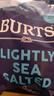 啵尔滋（BURTS）薯片 海盐味 150克/袋 英国进口网红红办公室休闲零食手工制 实拍图