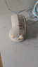美的（Midea）【小型风扇】轻音台式桌面空气循环扇家用柔风电风扇宿舍办公迷你台扇落地扇空调伴侣 GAF18AD 实拍图
